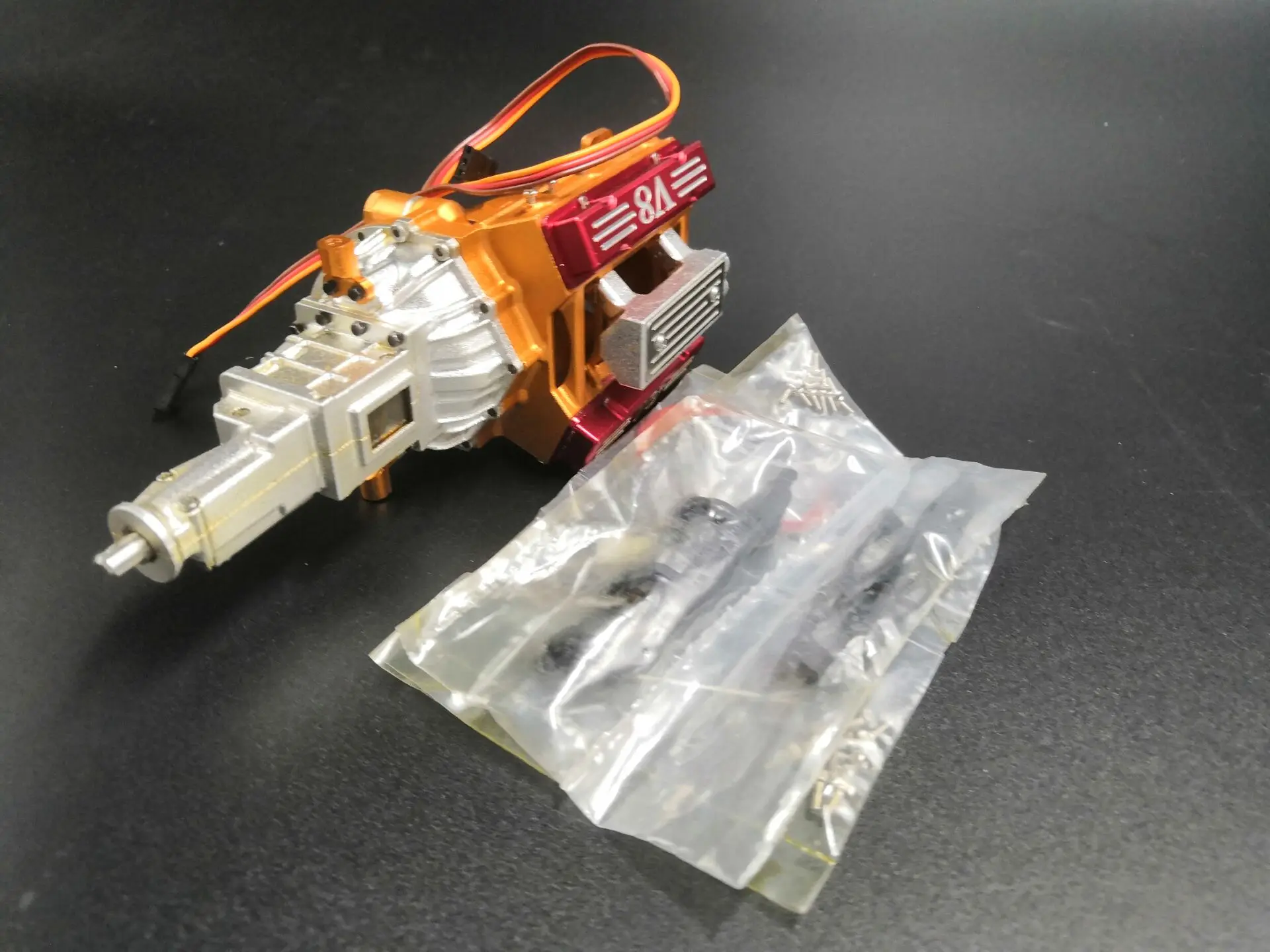 Двигатель/Мотор V8 для масштаба 1/10 1/14 1/12 RC Rock Cralwer toys Truck 8x8 6x4 тягач кросс каподастр