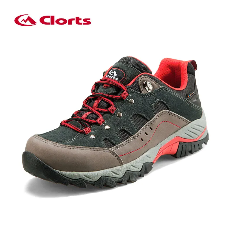 Clorts Hiking Shoes For Men Waterproof Boots Suede Leather Mountain Climging Outdoor Trekking HKL-815A/B | Спорт и развлечения