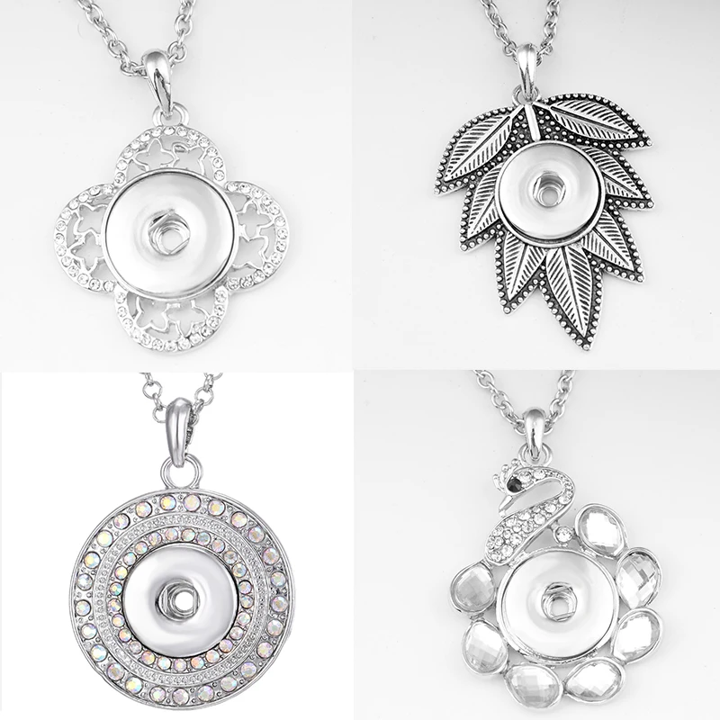 Хрустальная цепочка с лебедем листьями цветами круглыми кнопками 18 мм|Цепочки| |