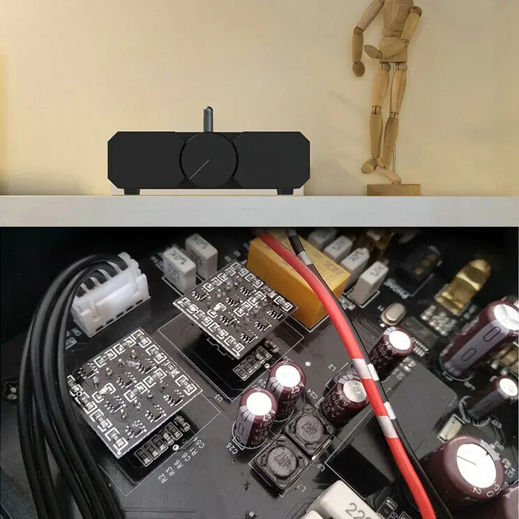 Douk Adio стерео Bluetooth 5,0 усилитель мощности усилитель для наушников USB звуковая карта 100 Вт* 2