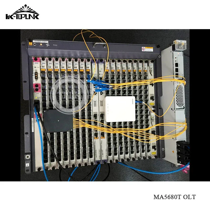 Горячая Распродажа оригинальный Хуа Вэй GPON MA5680T OLT Оборудование для оптоволокна с