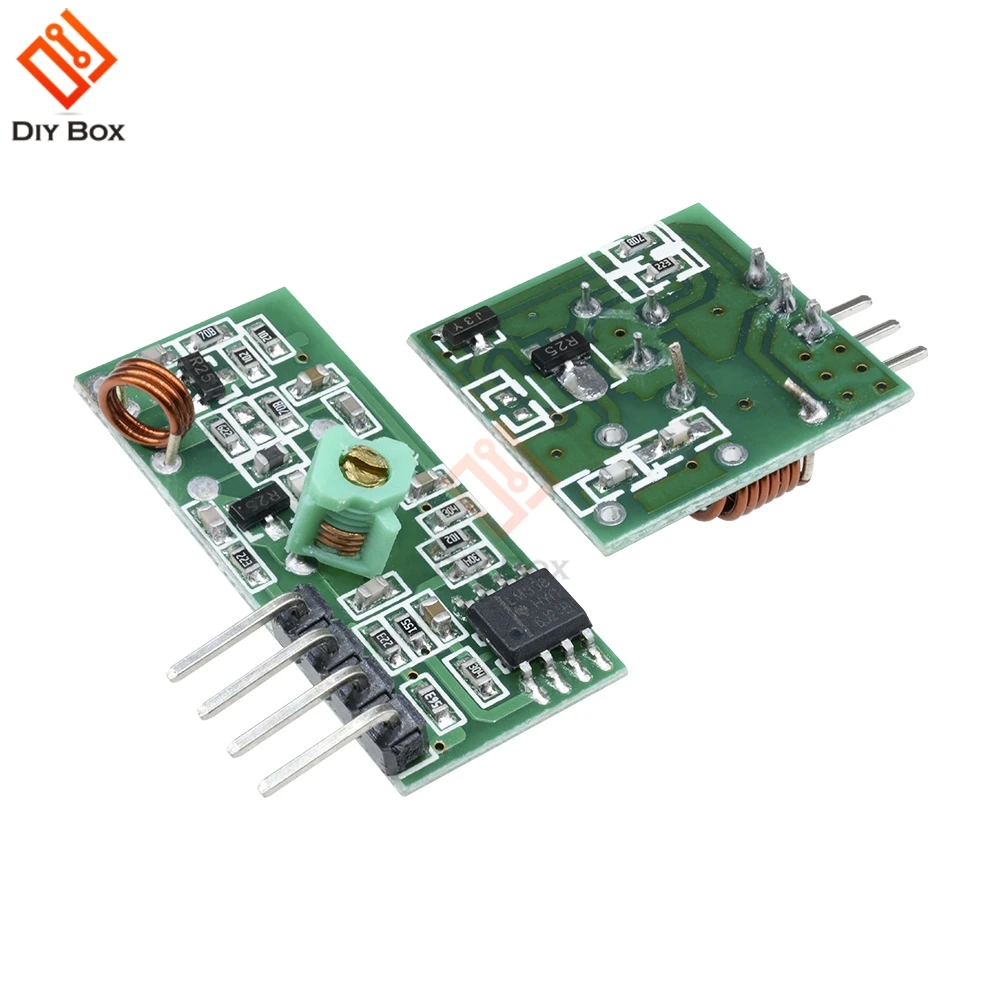 433 МГц РЧ беспроводной передатчик и приемник модуль DIY комплект для Arduino ARM MCU WL