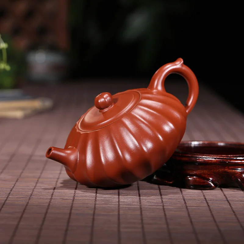 Песочная бутылка Yixing чайник сырая Шахта Dahongpao Wang Ping ручной работы подарок с
