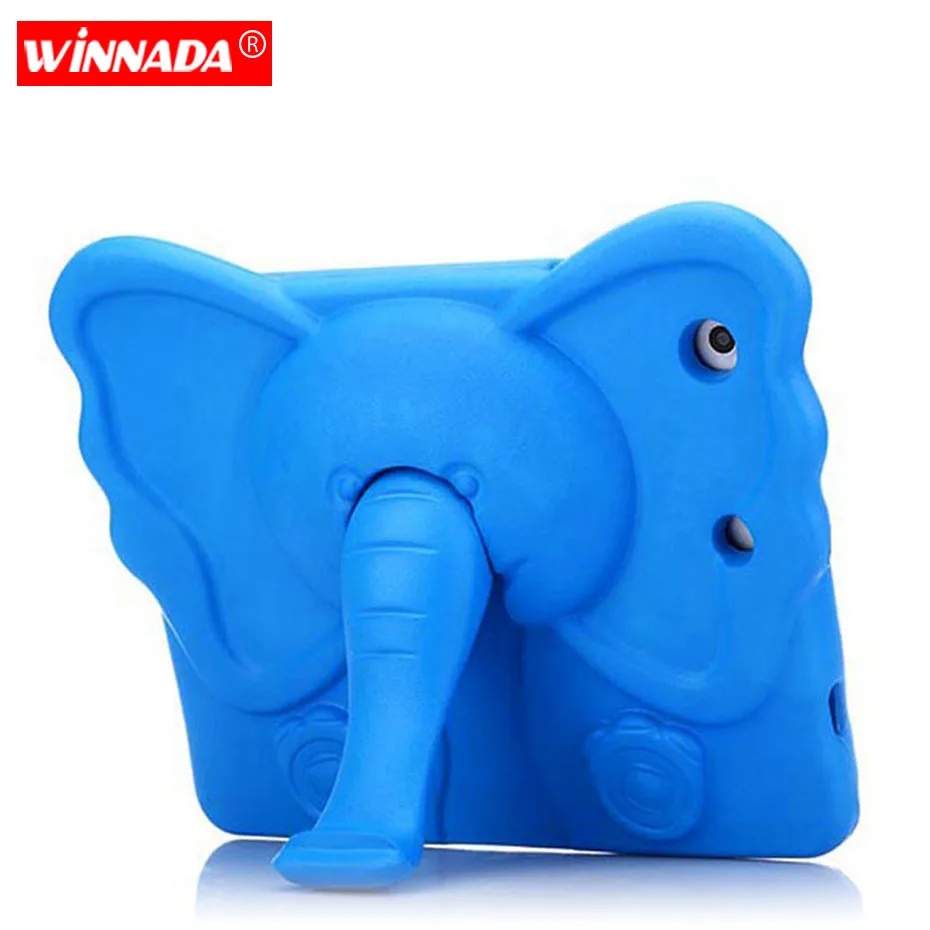 Детский чехол для ipad mini с милым слоном мультяшный 3D защитный нетоксичный из