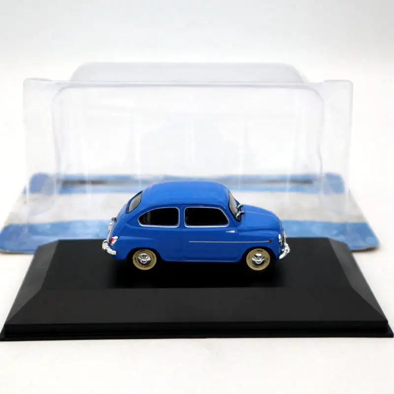 IXO 1:43 для Fiat 600D 1962 синие литые под давлением модели Ограниченная серия Коллекция