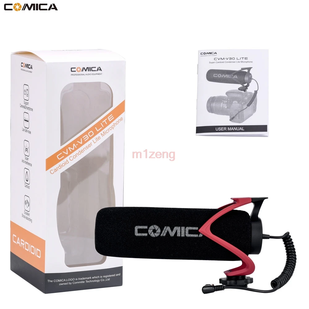 Суперкардиоидный конденсаторный микрофон для камеры пистолет фотосъемки Huawei
