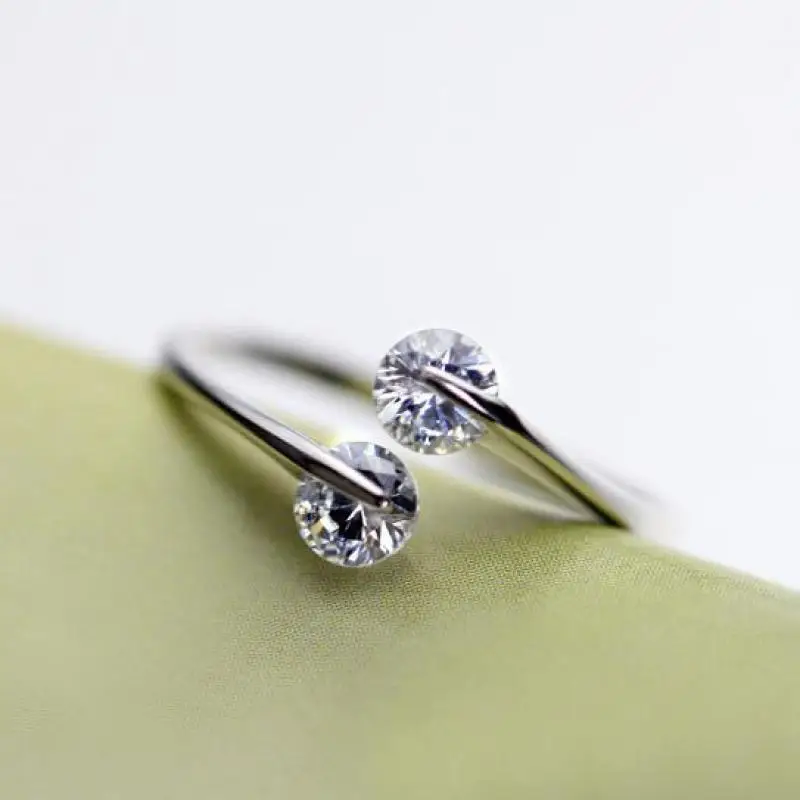 Женское кольцо с серебряным покрытием ювелирное изделие y127|rings for women|ring forbague homme |