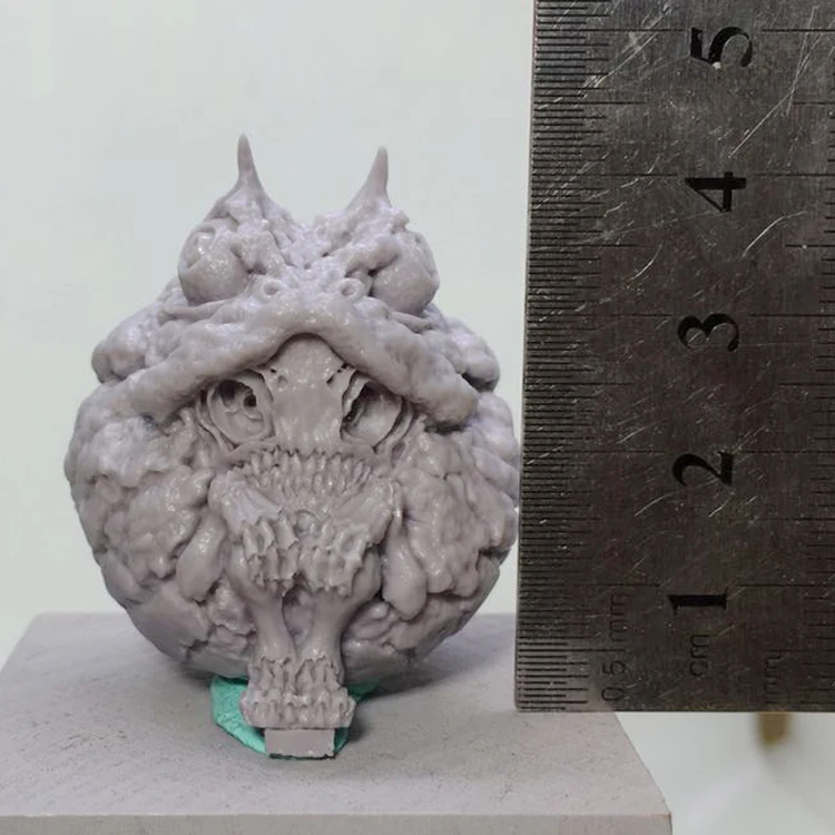 Япония WF 2016 Зимняя гримаса рогатая лягушка смоляная модель GK тема научной