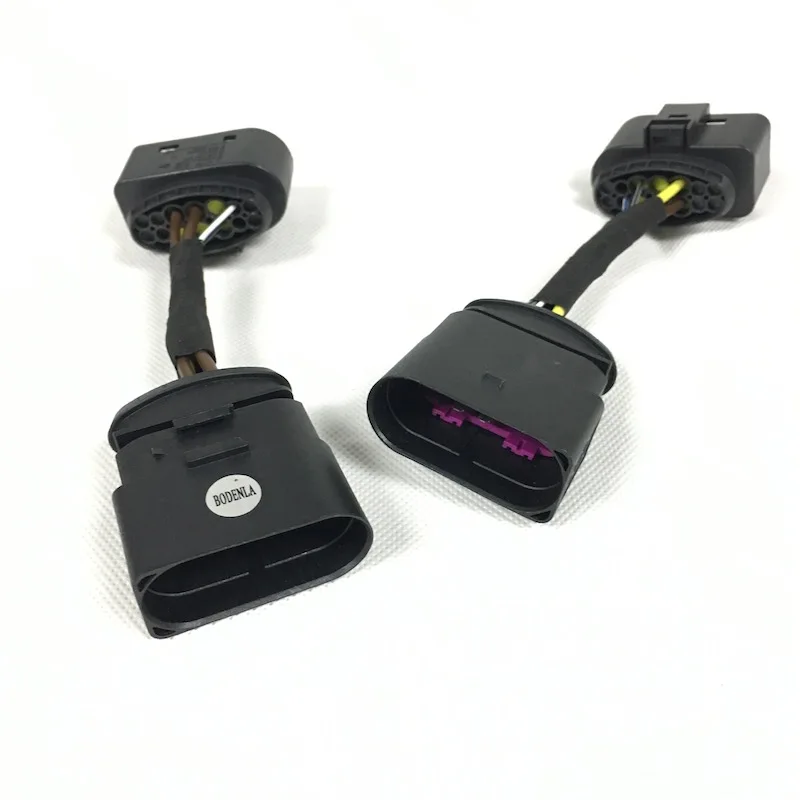BODENLA OEM HID Ксеноновые фары 10 до 14 контактный разъем адаптер для VW Passat B6 B7 Golf 6 7 MK6 MK7 Jetta MK5