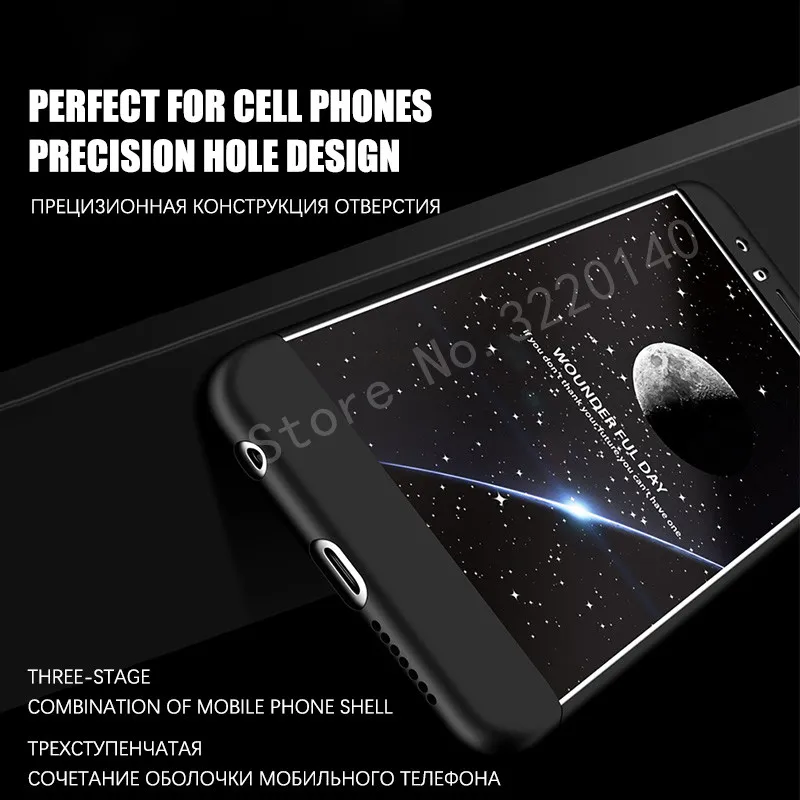 360 градусов полный защитный чехол для Huawei P9 P8 Lite 2017 Чехол Броня Жесткий P10 Plus Honor 9 8 |