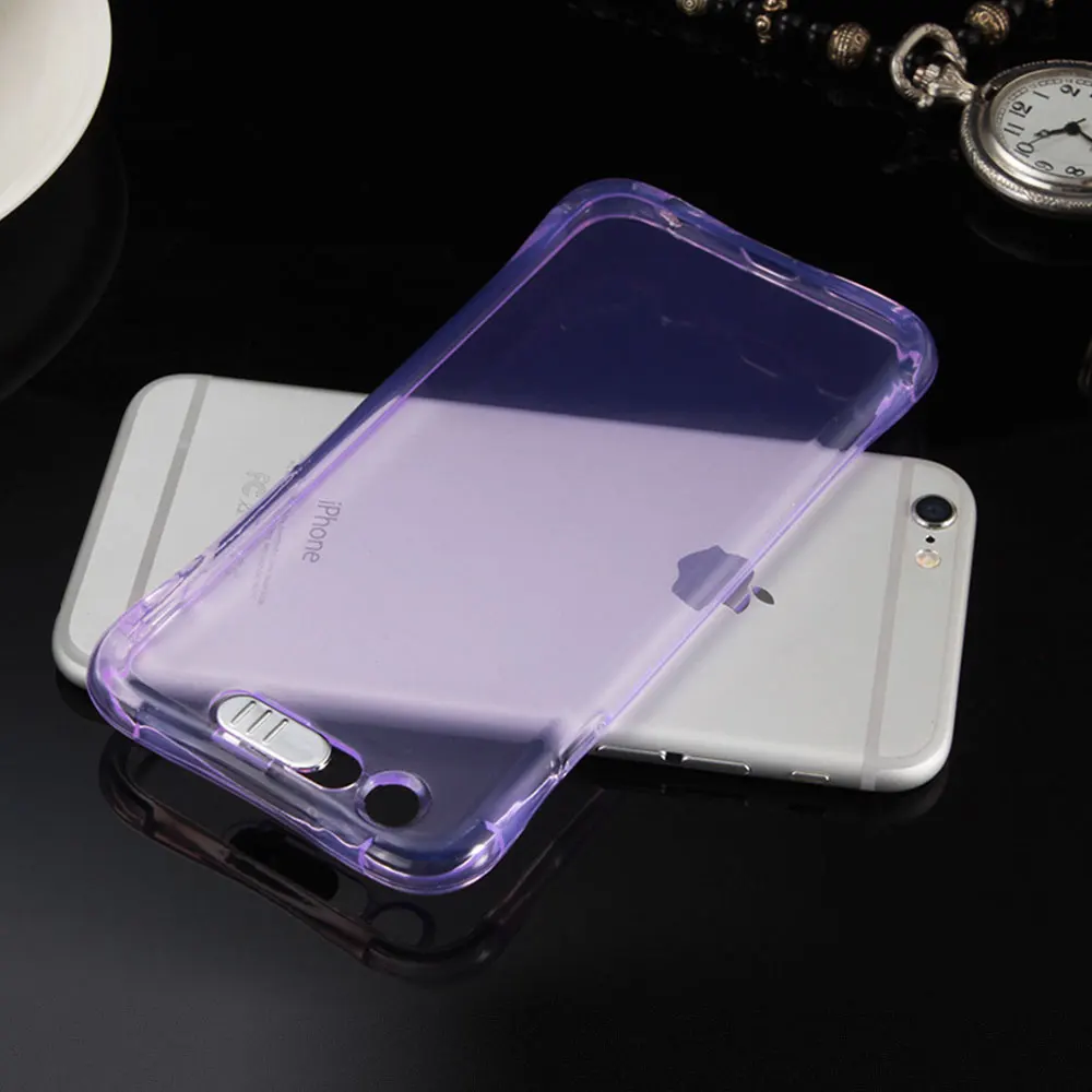 Роскошные светодиодный мигающей подсветкой Телефон чехол для iPhone 5 5S SE 6 s