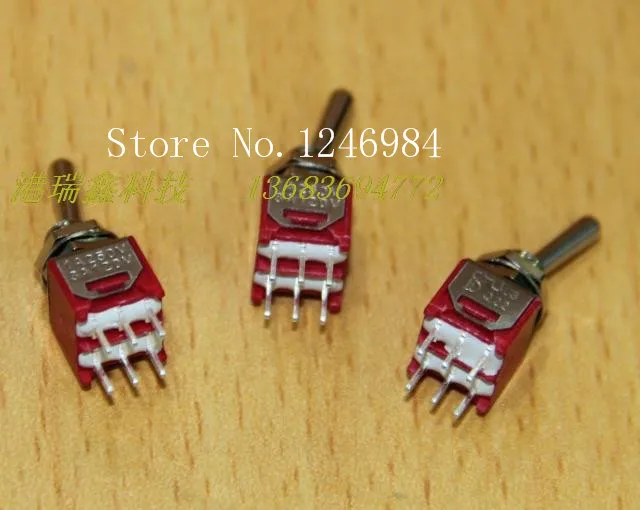 [SA]TS 5C pin двойной шестифутовый два транша M5.08 маленький переключатель Q22 Deli Wei 2MD1 50