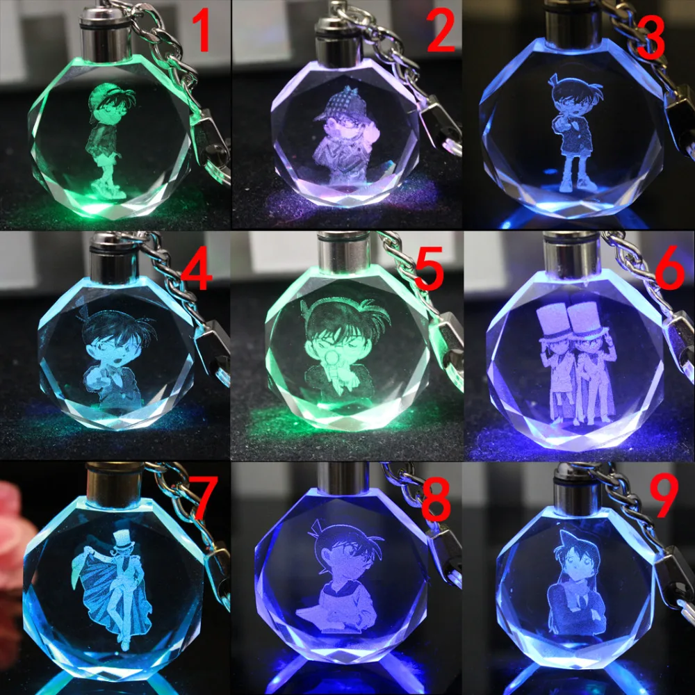 Prinplup eevee Кристальный брелок для езды на велосипеде аниме брелок светодиодный брелок пышный легкий брелок Подвеска подарок
