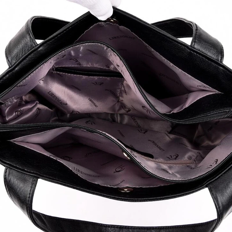 

Leather Handbag Women Bags Large Capacity Shoulder Bag Female Fashion Tote Bag Crossbody Bags for Women 2019 Sac LW-221