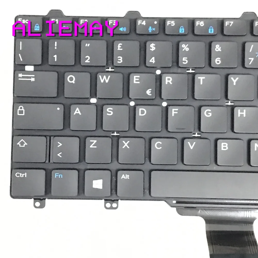 Абсолютно новая Оригинальная клавиатура для ноутбука DELL laistude12 7250 5250 7270 5270 3150 3160