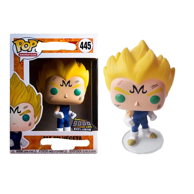 Funko pop Amine Dragon Ball Majin VEGETA Виниловая фигурка Коллекционная модель игрушки для детей