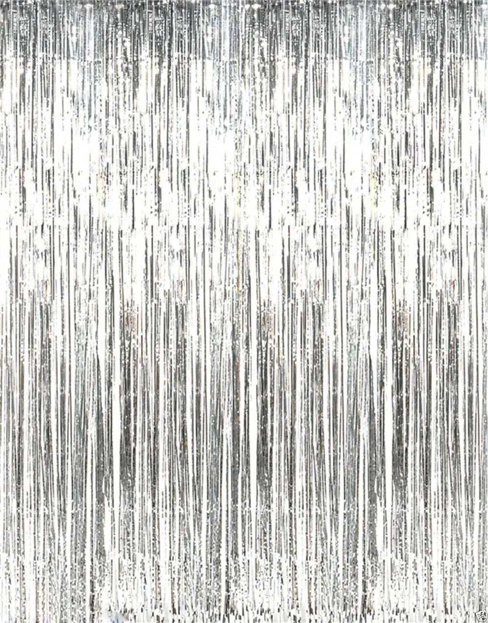 Золотистые серебристые синие занавески с блестками для дверей из фольги