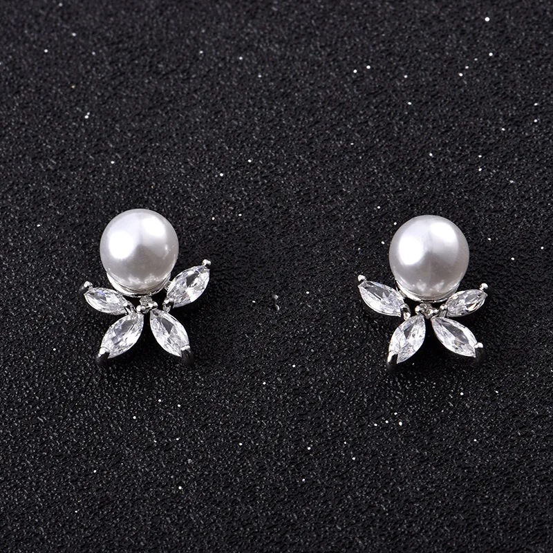 Комплект из колье серёг и с фианитом|necklace earrings jewelry set|bridal setsjewelry sets |