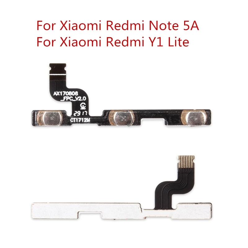 Для Xiaomi Redmi Y1 Lite/Redmi Note 5A 2 ГБ + 16 Гб включение/выключение питания кнопка громкость