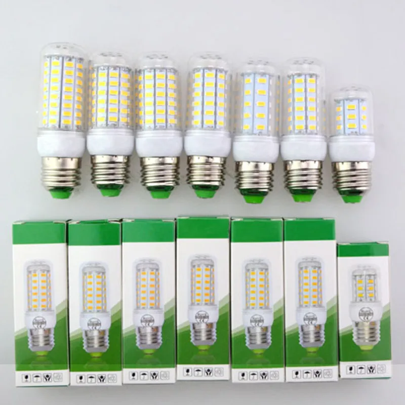Новинка E27 E14 В22 G9 светодиодные лампы AC220В 230В лампа кукуруза CFL 7 Вт 35 Bombillas Led свечи из светодиодов прожектор