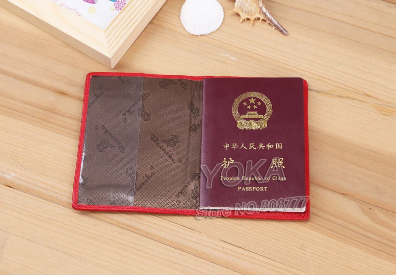 2016 НОВЫЙ Мужчины и Женщины Из Натуральной кожи паспорт мешок. мода реального