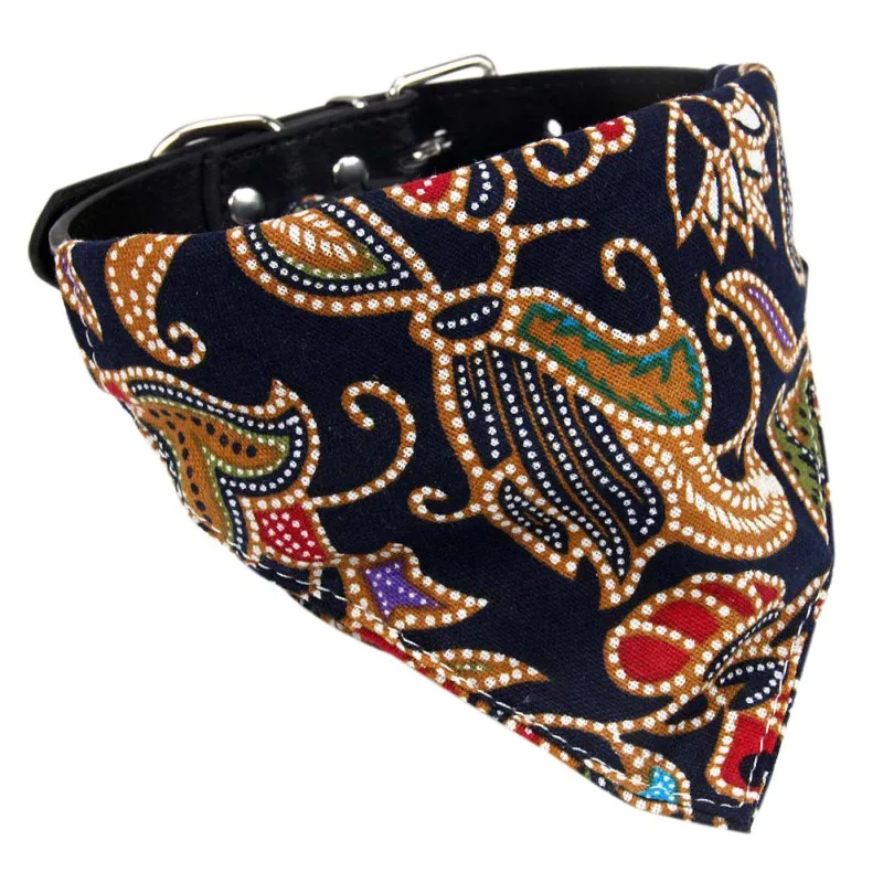 Japanese Style Dog Bandanas Cotton Washable Pet Bandanas Scarf Bow ties Collar Cat XS-L dog Scarf Dog Accessories