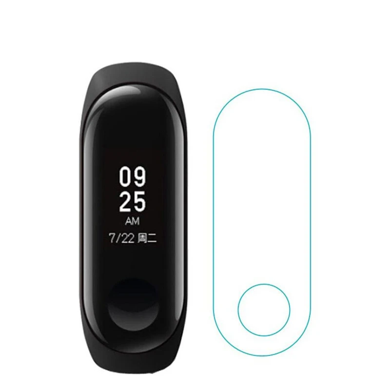 Пленка для xiaomi band 3 4 шт Xiaomi Mi Band Защитная пленка экрана Miband3 HD ультра тонкая защита