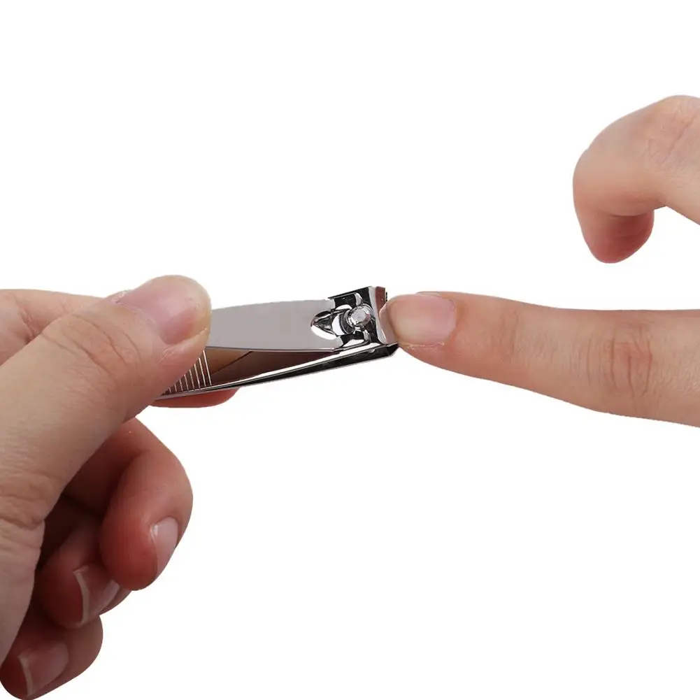 Машинка для стрижки ногтей из нержавеющей стали триммер углеродистой