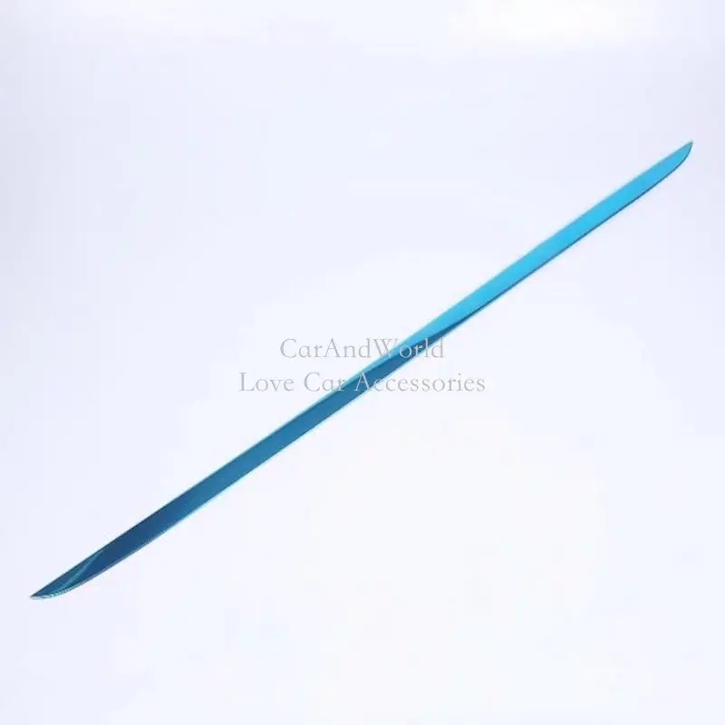 

For Mazda CX-3 CX3 2017 2018 REAR TRUNK TAILGATE BACK DOOR LID COVER BOOT STRIP TRIM EDGE MOLDING STAINLESS GARNISH CAR-STYLING