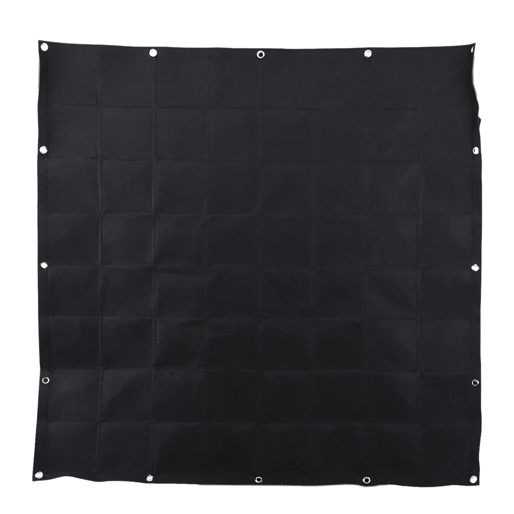 64 карманных горшка для растений вертикальный садовый подвесной зеленый