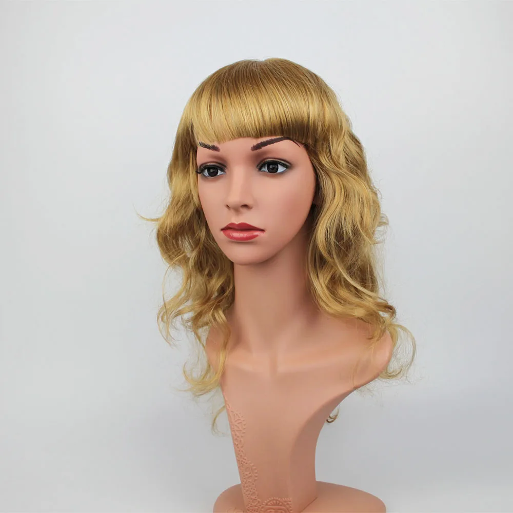 Реалистичный женский манекен из ПЭ голова с волосами для шляпы солнцезащитных