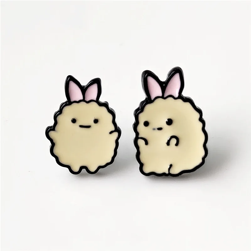 see chart IVYYE Sumikko gurashi модная аниме Сережка с героями мультфильмов милые серьги-гвоздики с животными для женщин девочек детские ювелирные изделия подарок - Окраска металла: see chart