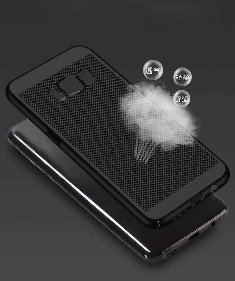 Тепловыделение чехол для телефона для samsung Galaxy M20 M10 S10E S9 S8 S10 плюс S7 край J6 J4 A6 A8 плюс A7 A9 задняя крышка чехол