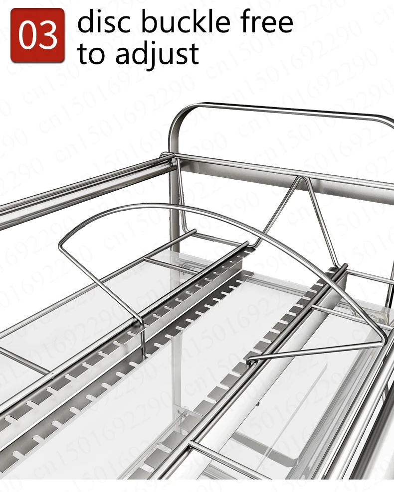 New Wall-mounted/ Desktop Multi-use 2/3 Layers Dish Rack Drain Stainless Steel Dish Drying Rack Kitchen Organizer Anti-rust