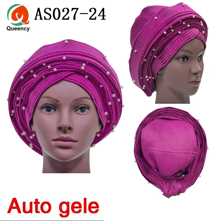fushia Queency дизайн Африканский Авто геле уже сделал дамы asuke головной убор 1 шт./упак. для свадьбы и вечерние Dhl AS027 - Цвет: fushia