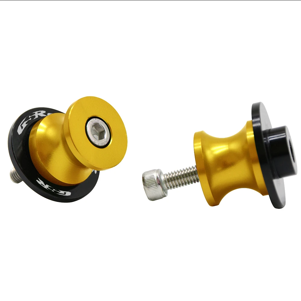 M8 Gold GSR Для SUZUKI GSX-S 1000 GSXR GSR 600 400 750 GSR750 GSR600 GSR400 аксессуары для мотоциклов маятник Катушки слайдер 8 мм Стенд винты - Цвет: M8 Gold GSR