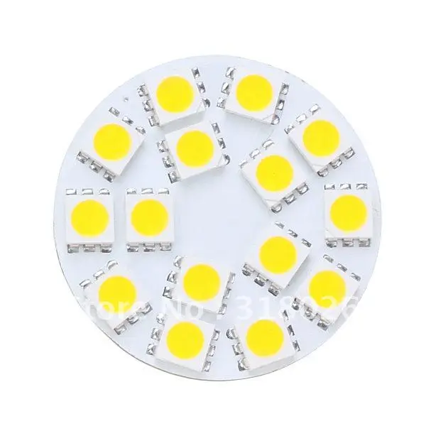 Светодиодная круглая плата G4 SMD 5050 15 светодиодов широкое напряжение