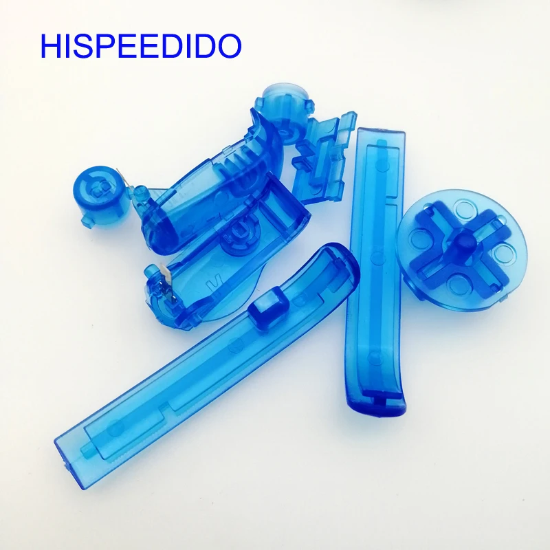 Популярные многоцветные сменные кнопки hisedido L R A B для Gameboy Advance Frame GBA D кнопка