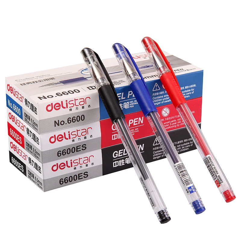 

Deli Gel Pen 0.5mm Gel Pen 12 pcs/box
