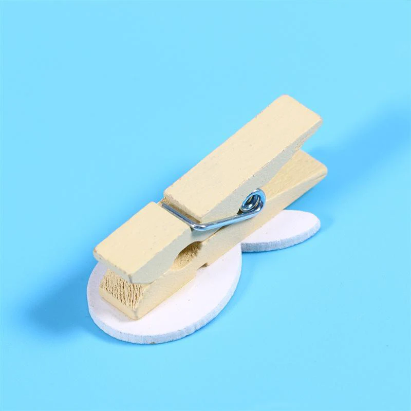 10 шт./лот DIY Фото зажимы для пасхальные деревянные ручной работы мультфильм