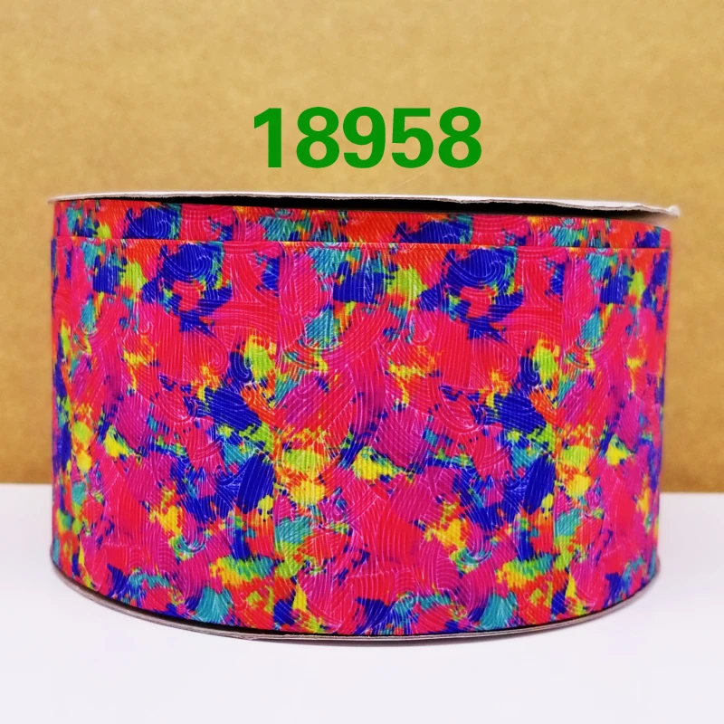 Бесплатная доставка 50 ярдов мультфильм печатных grosgrain ленты 18958|printed ribbon|grosgrain