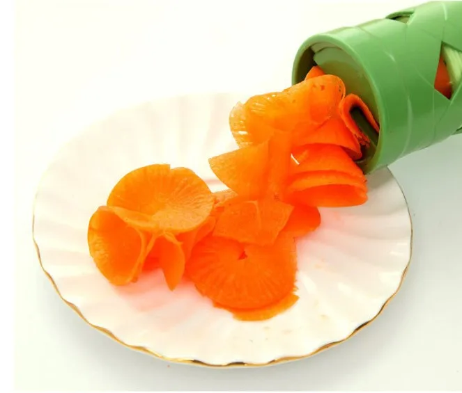 Практичная спиральная терка для нарезки овощей 1 шт. устройство измельчения