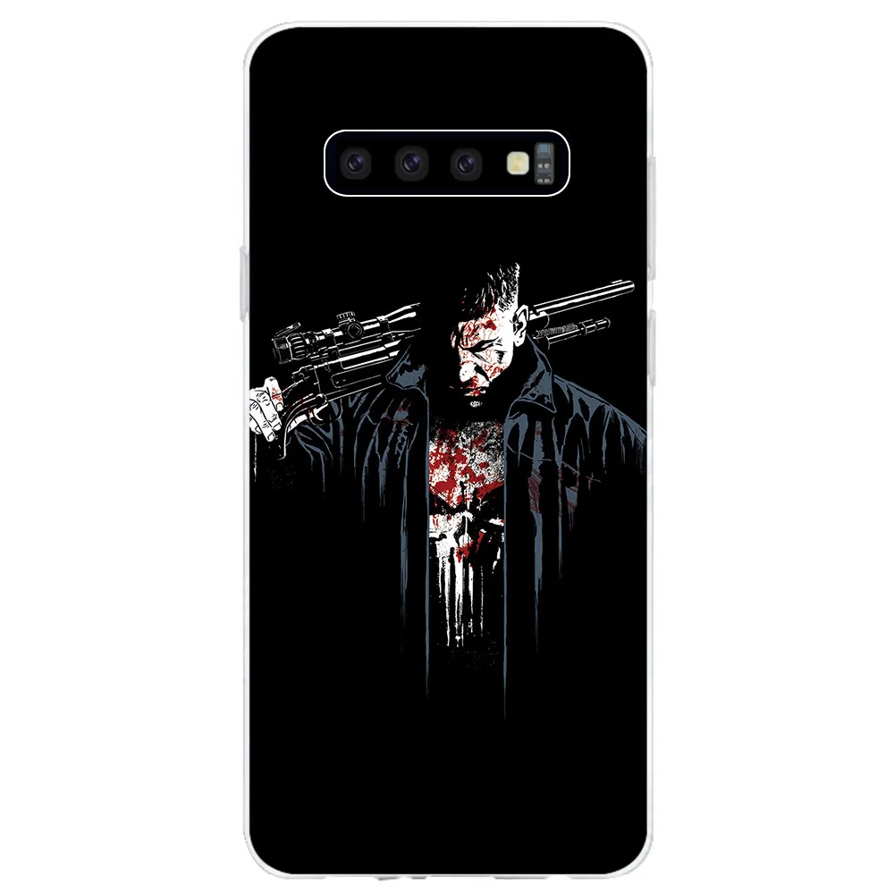 10 IYICAO с черепом The Мягкий силиконовый чехол для телефона для samsung Galaxy S10e S10 S9 S8 плюс S7 Edge ТПУ чехол - Цвет: 10