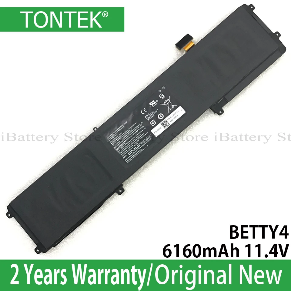 Оригинальный аккумулятор BETTY4 для Blade 2016 14 дюймов V2 11 4 70 Вт/ч в|Аккумуляторы