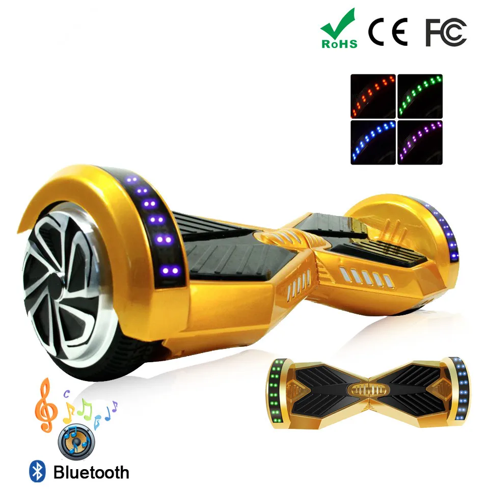 Скутер на ховерборде 6 5 Дюймов 10 дюймов золотистый цвет|inch hoverboard|hoverboard 6.5scooter