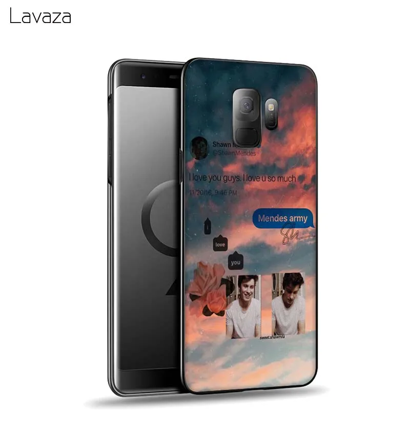 Мягкий чехол Lavaza Shawn Mendes для Galaxy A3 A5 2016 2017 A6 plus A7 A8 A9 J6 2018 A10 30 40 50 70 |