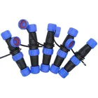 Водонепроницаемый коннектор SP1310 SP1311, разъем SP13 2pin 3pin 4pin 5pin 6Pin 7pin IP68, кабельный разъем