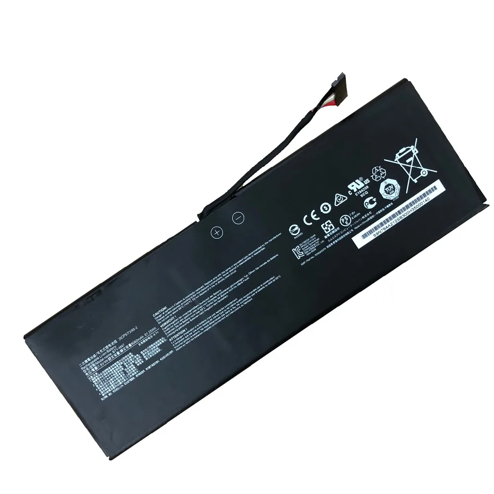 7.6V 61.25wh/8060mAh BTY-M47 new Original Laptop Battery BTY-M6J For MSI GS40 GS43 2ICP5/73/95-2 Tablet | Компьютеры и офис