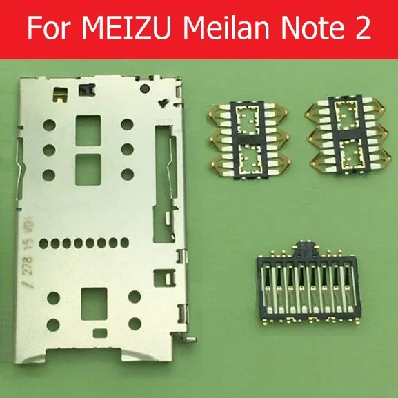 Оригинальный фоторазъем для Meizu M2 note фотоадаптер Meilan 2 замена лотка чтения SIM