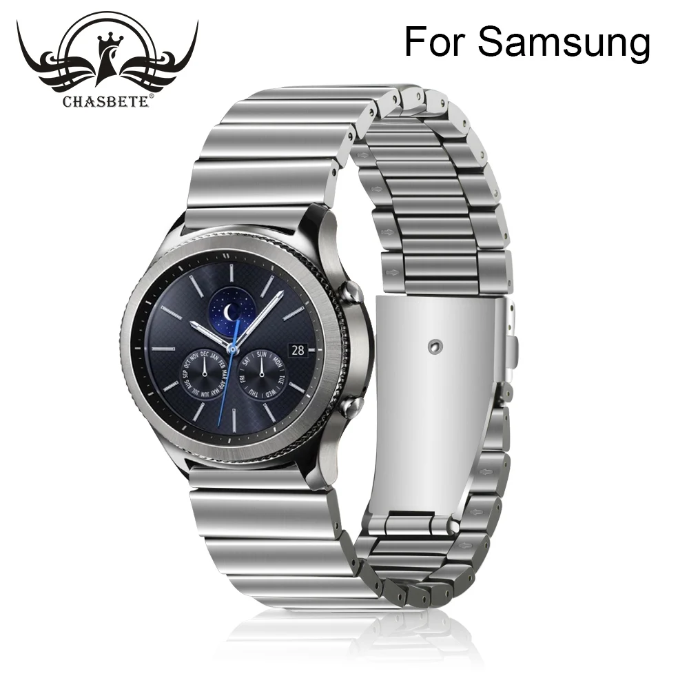 Спортивный ремешок из нержавеющей стали премиум класса для Samsung Galaxy Watch 20 мм/42 мм